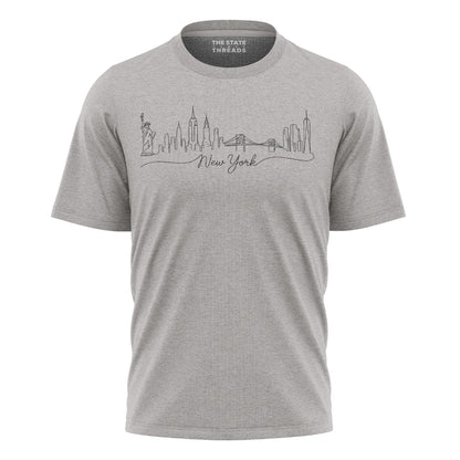 Classic Cool New York T-Shirt | Simple NYC Basic Tee