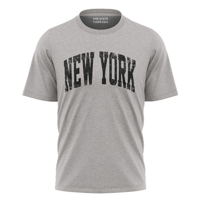 New York Vintage Lettering T-Shirt | NYC Souvenir Gift Tee