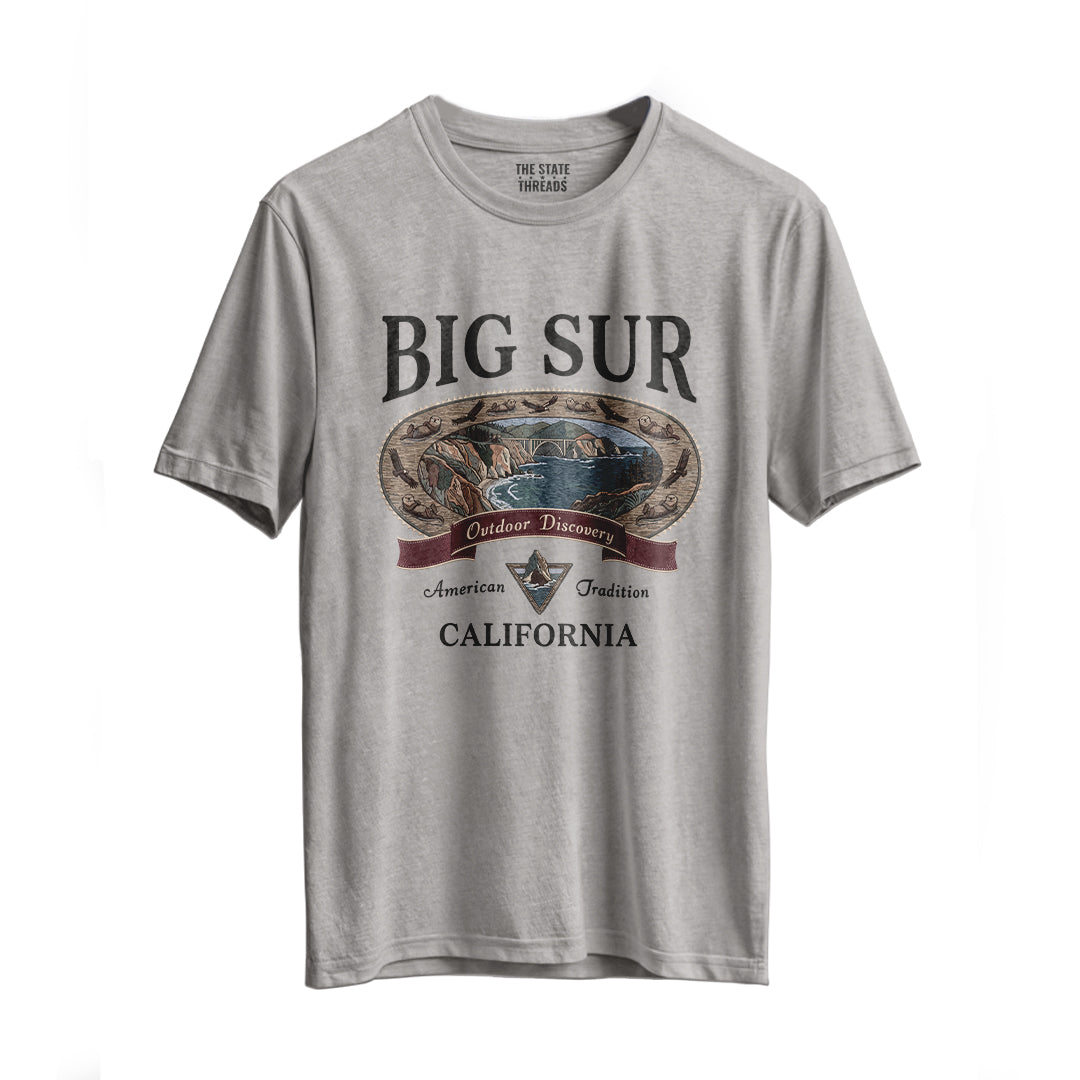 Big Sur California T-Shirt | 1776-2026 Coastal Retro Tee