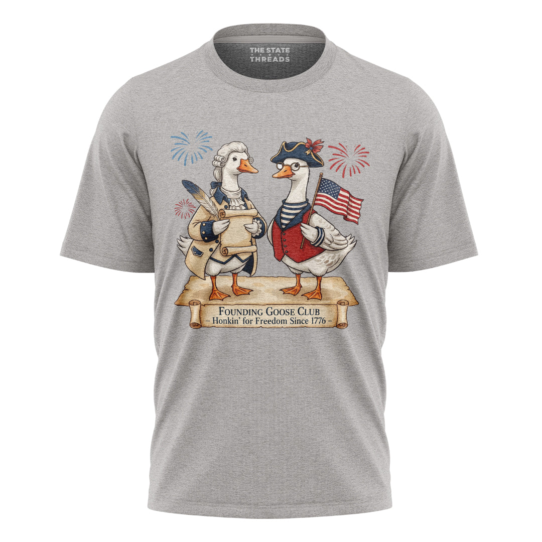 Founding Ducks 1776 T-Shirt | Funny Independence Day Tee