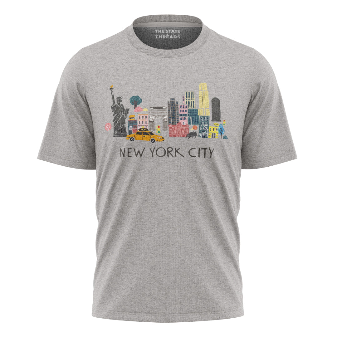 NYC Travel Souvenir T-Shirt | American Places Tee