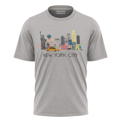 NYC Travel Souvenir T-Shirt | American Places Tee
