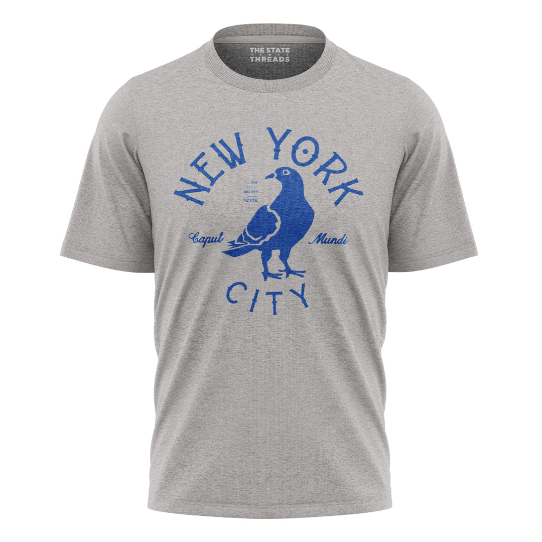 NYC Mighty Pigeon T-Shirt | Caput Mundi New York Funny Tee