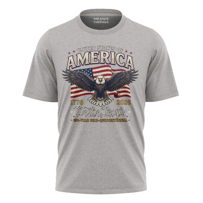 Retro USA 250th Anniversary T-Shirt | 1776-2026 Patriotic Tee