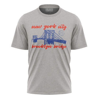 Brooklyn Bridge Commemorative T-Shirt | NYC Travel Tee