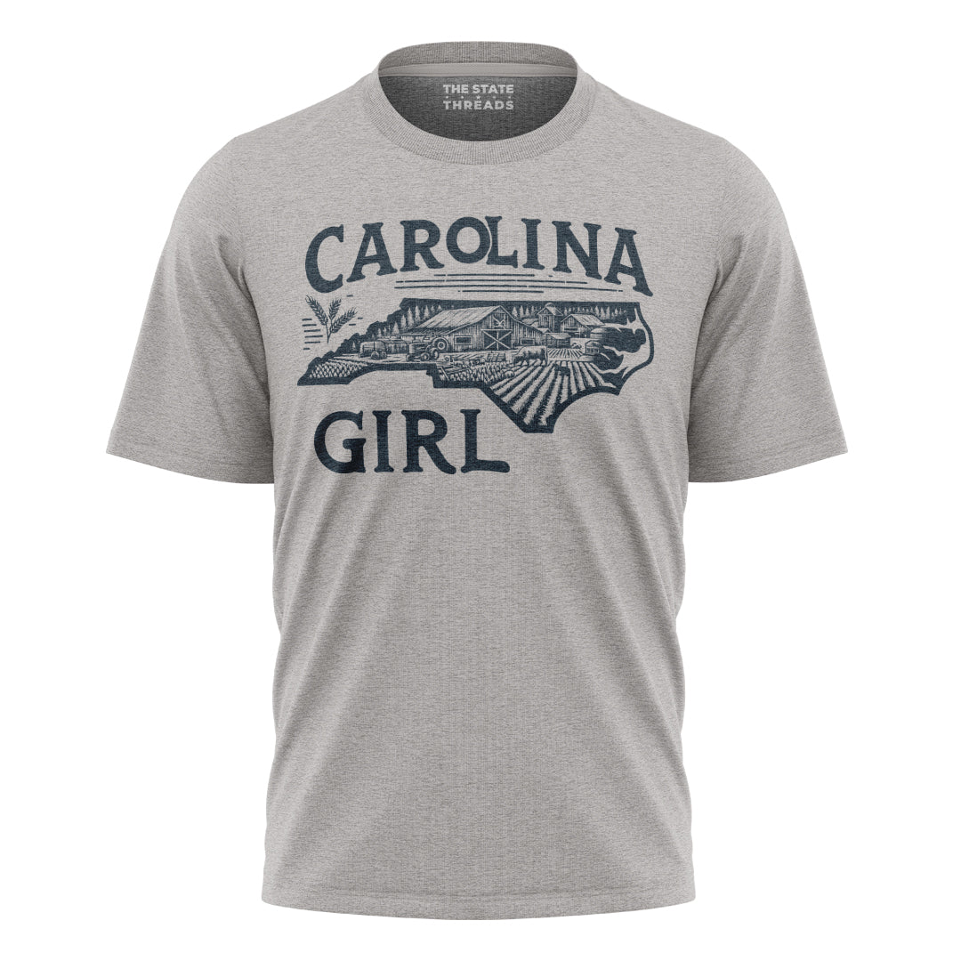 North Carolina Girl T-Shirt | Cool Souvenir Gift Tee