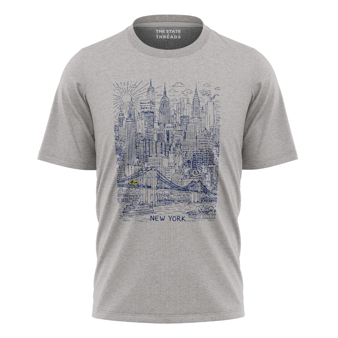 New York Classic City T-Shirt | NYC Souvenir Mystery Tee