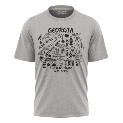 Georgia Signature T-Shirt | Atlanta Classic State Tee