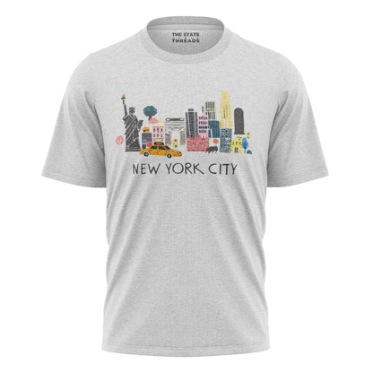 NYC Travel Souvenir T-Shirt | American Places Tee