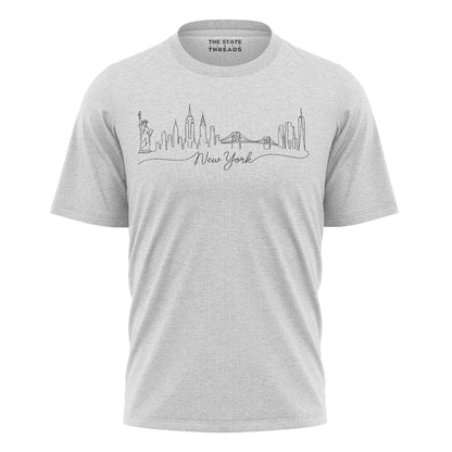 Classic Cool New York T-Shirt | Simple NYC Basic Tee
