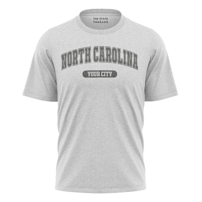 North Carolina Modern T-Shirt | Trendy City Print Tee