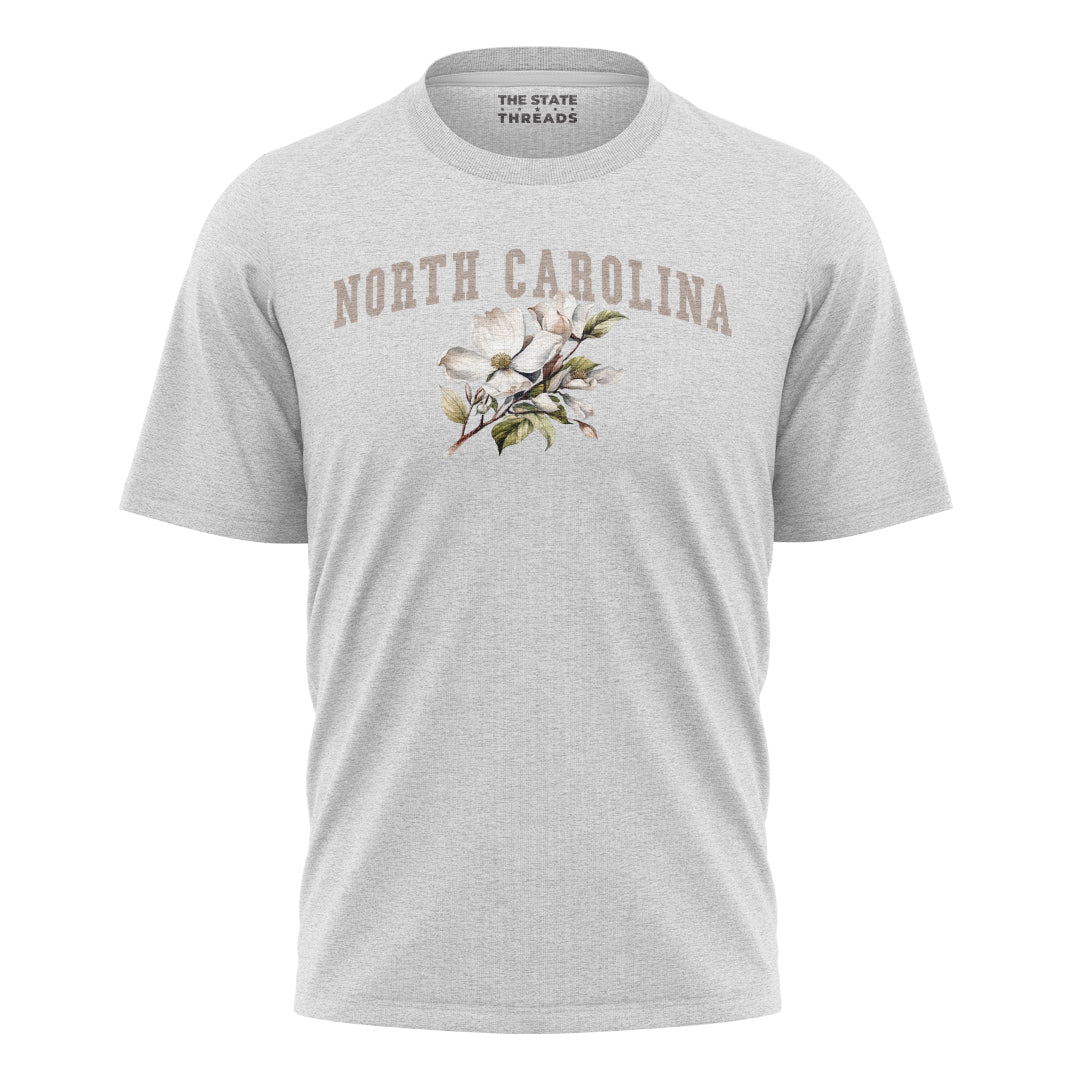 North Carolina Floral T-Shirt | Delicate Sophisticated Tee