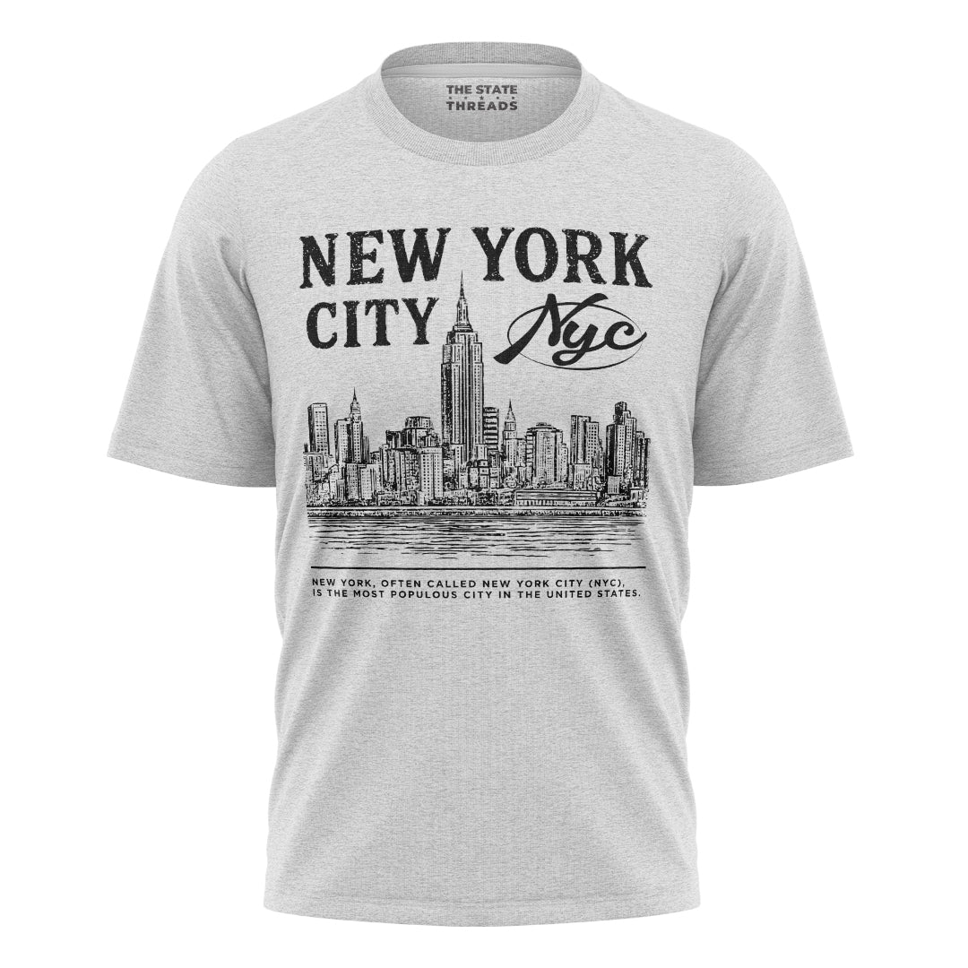 New York Heart T-Shirt | Trendy Commemorative Souvenir Tee