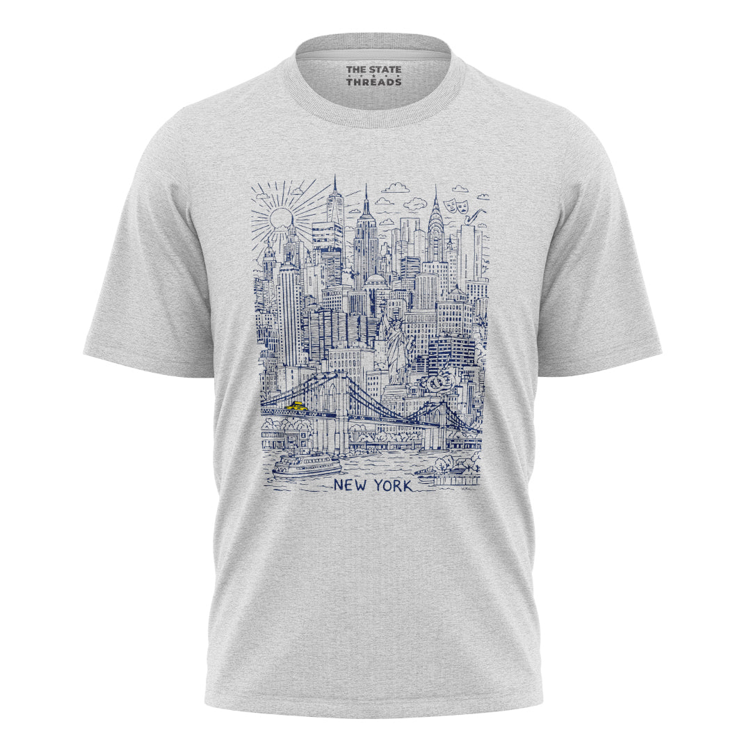 New York Classic City T-Shirt | NYC Souvenir Mystery Tee