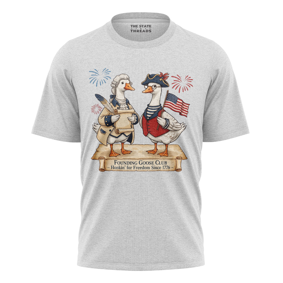 Founding Ducks 1776 T-Shirt | Funny Independence Day Tee