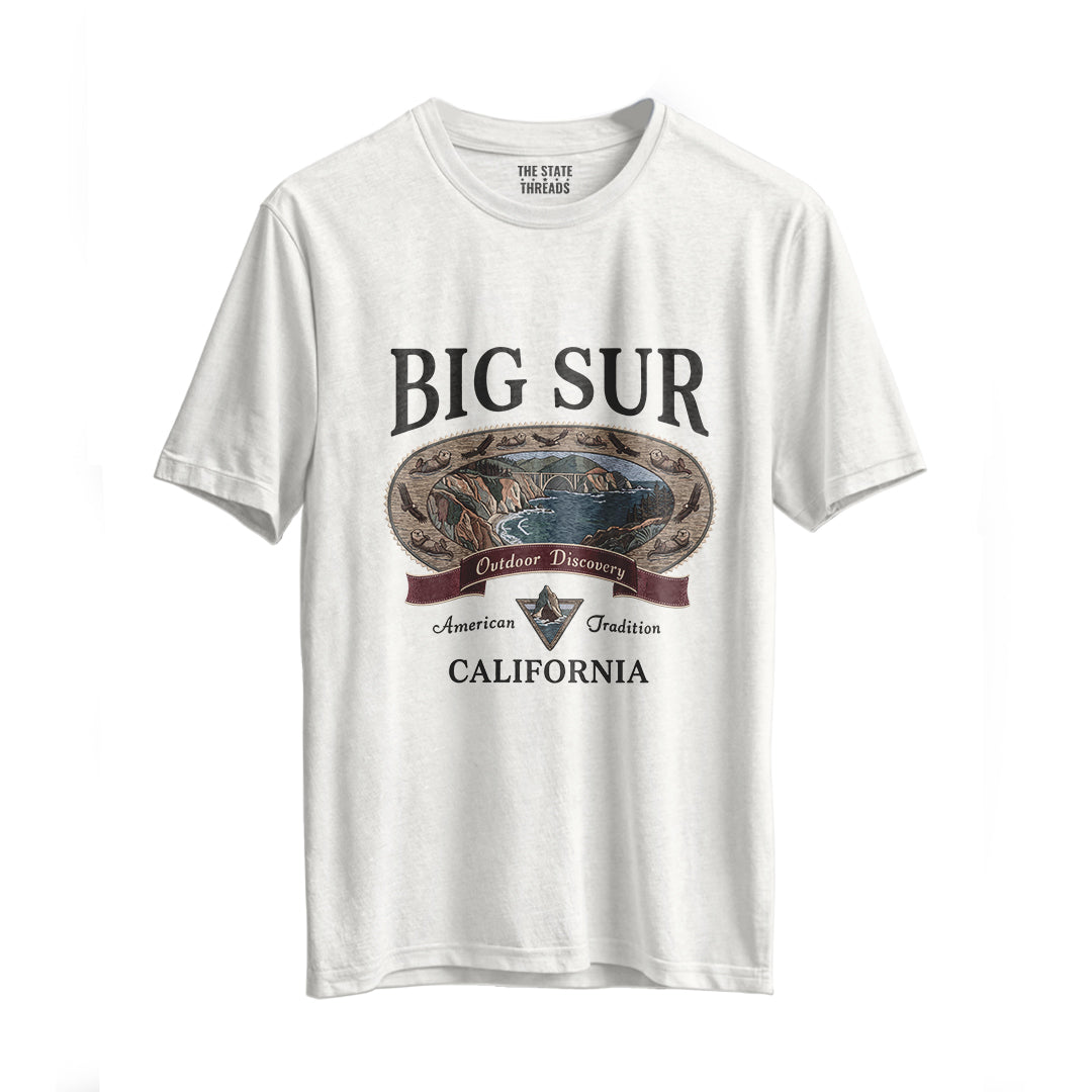 Big Sur California T-Shirt | 1776-2026 Coastal Retro Tee