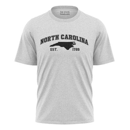 North Carolina City Map T-Shirt | Commemorative Souvenir Tee