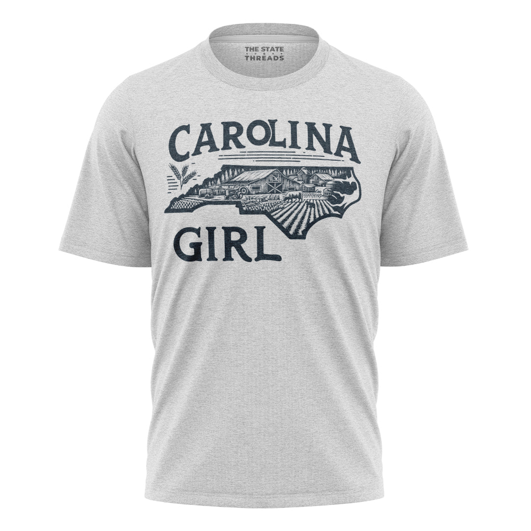 North Carolina Girl T-Shirt | Cool Souvenir Gift Tee