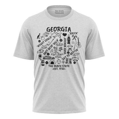Georgia Signature T-Shirt | Atlanta Classic State Tee