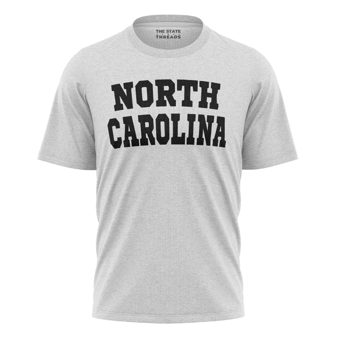 North Carolina Bold Lettering T-Shirt | Classic State Tee