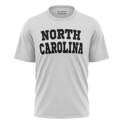 North Carolina Bold Lettering T-Shirt | Classic State Tee