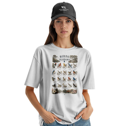Alabama Birds Of Alabama Birding Chart - White lifestyle 3