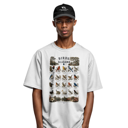 Alabama Birds Of Alabama Birding Chart - White lifestyle 4