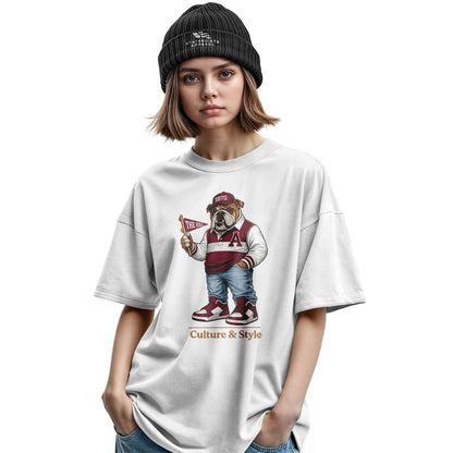 Alabama Bulldog Mascot 1875 Culture Style - White lifestyle 2