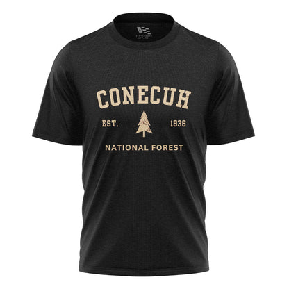 Alabama Conecuh National Forest Pine Est 1936 - Black flatlay