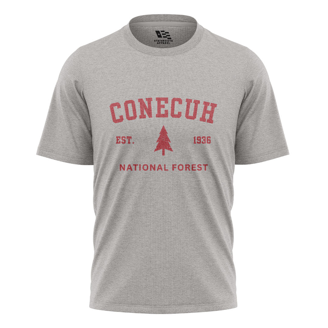 Alabama Conecuh National Forest Pine Est 1936 - Sport Grey flatlay