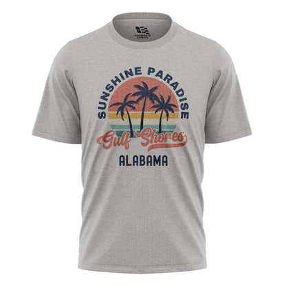 Alabama Gulf Shores Sunshine Paradise Palm - Sport Grey flatlay