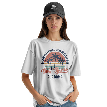 Alabama Gulf Shores Sunshine Paradise Palm - White lifestyle 3
