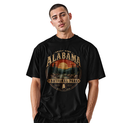 Alabama Sweet Home National Park Sunset River - Black lifestyle 2