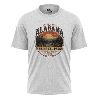 Alabama Sweet Home National Park Sunset River - White flatlay
