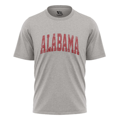 Alabama Varsity Arch Distressed - Sport Grey flatlay