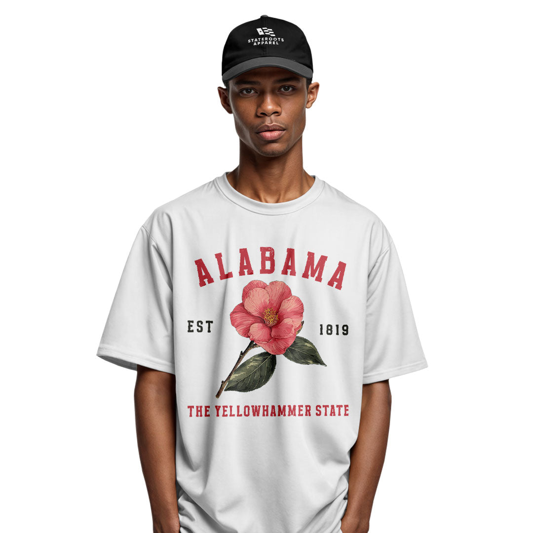 Alabama Yellowhammer Camellia Est 1819 - White lifestyle 4