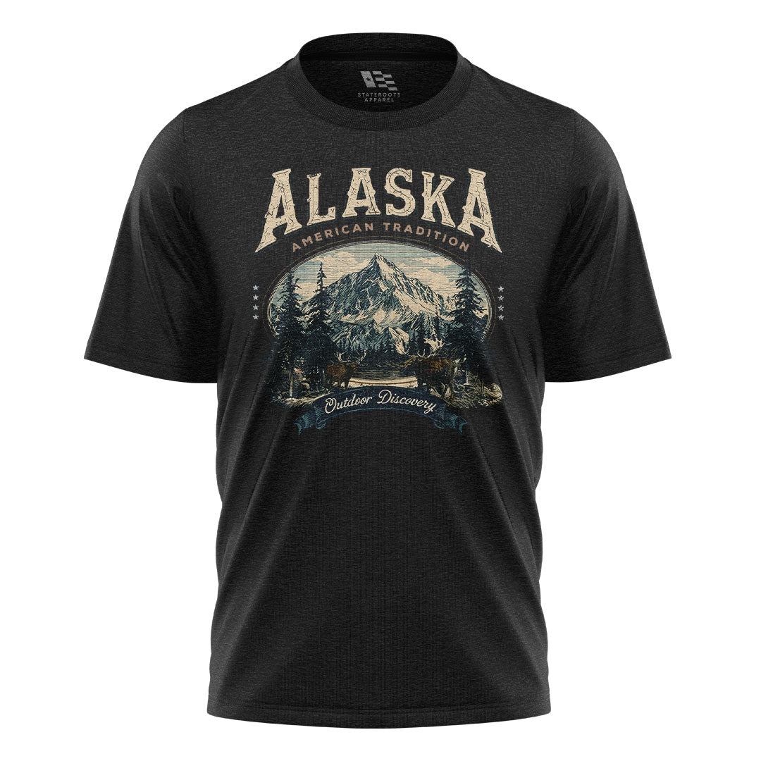 Alaska American Tradition Outdoor Discovery - Black flatlay