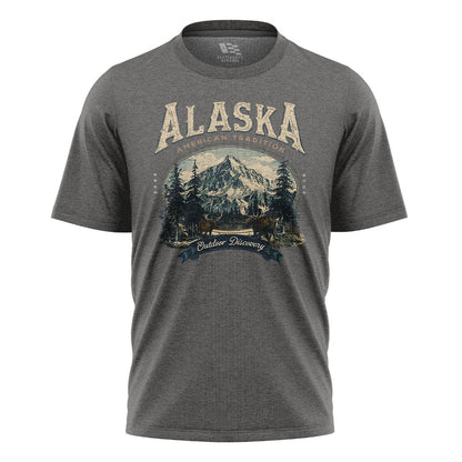 Alaska American Tradition Outdoor Discovery - Charcoal flatlay