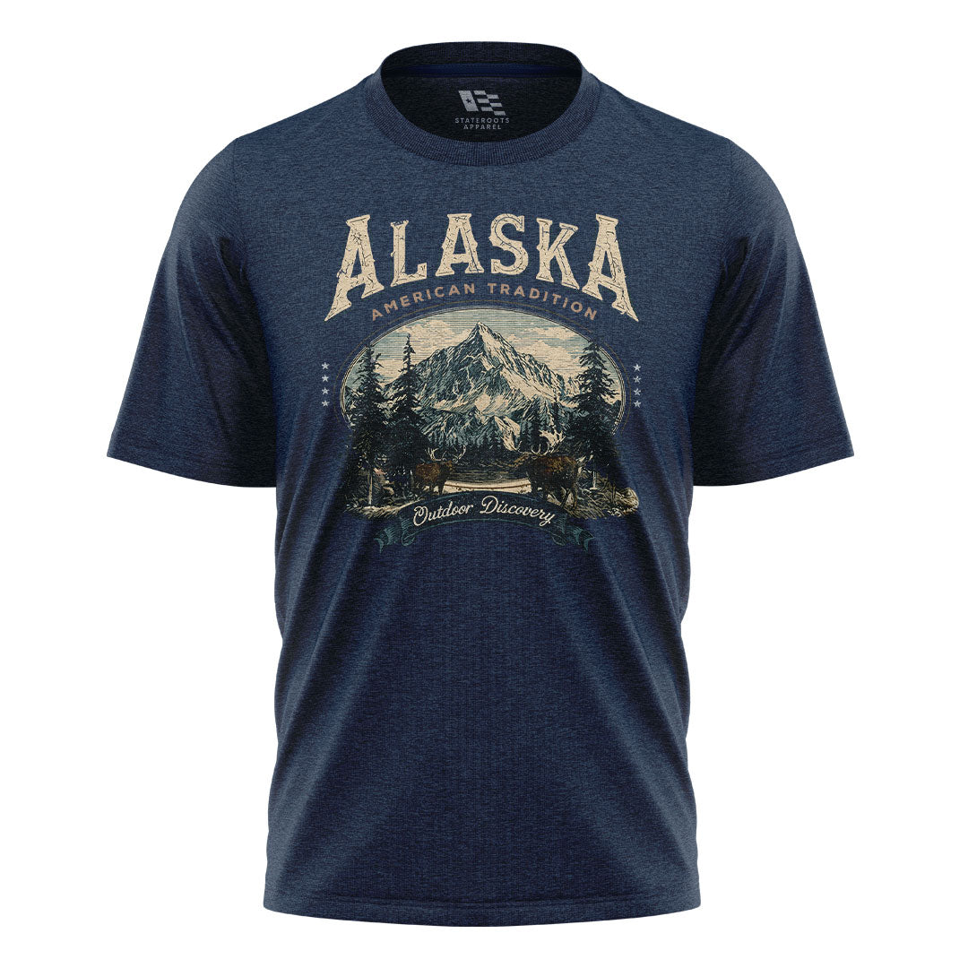 Alaska American Tradition Outdoor Discovery - Navy flatlay