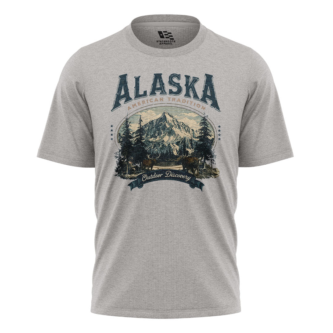 Alaska American Tradition Outdoor Discovery - Sport Grey flatlay