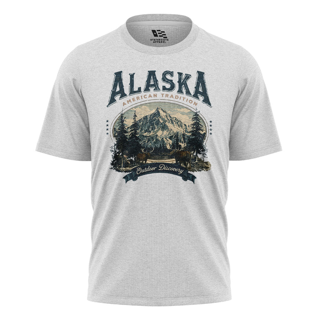 Alaska American Tradition Outdoor Discovery - White flatlay