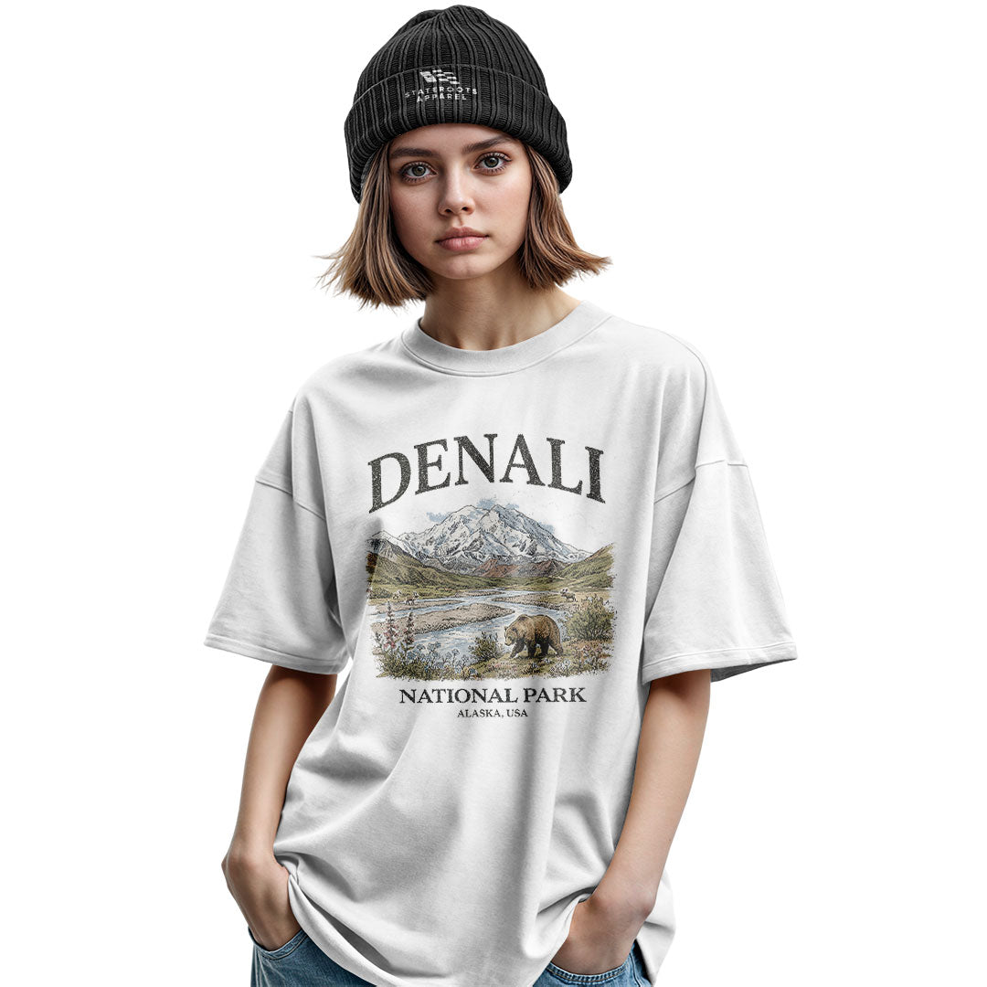 Alaska Denali National Park Grizzly Bear River - White lifestyle 2