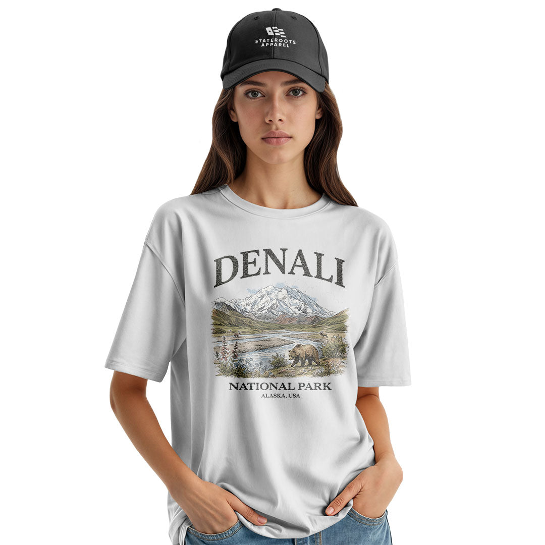 Alaska Denali National Park Grizzly Bear River - White lifestyle 3