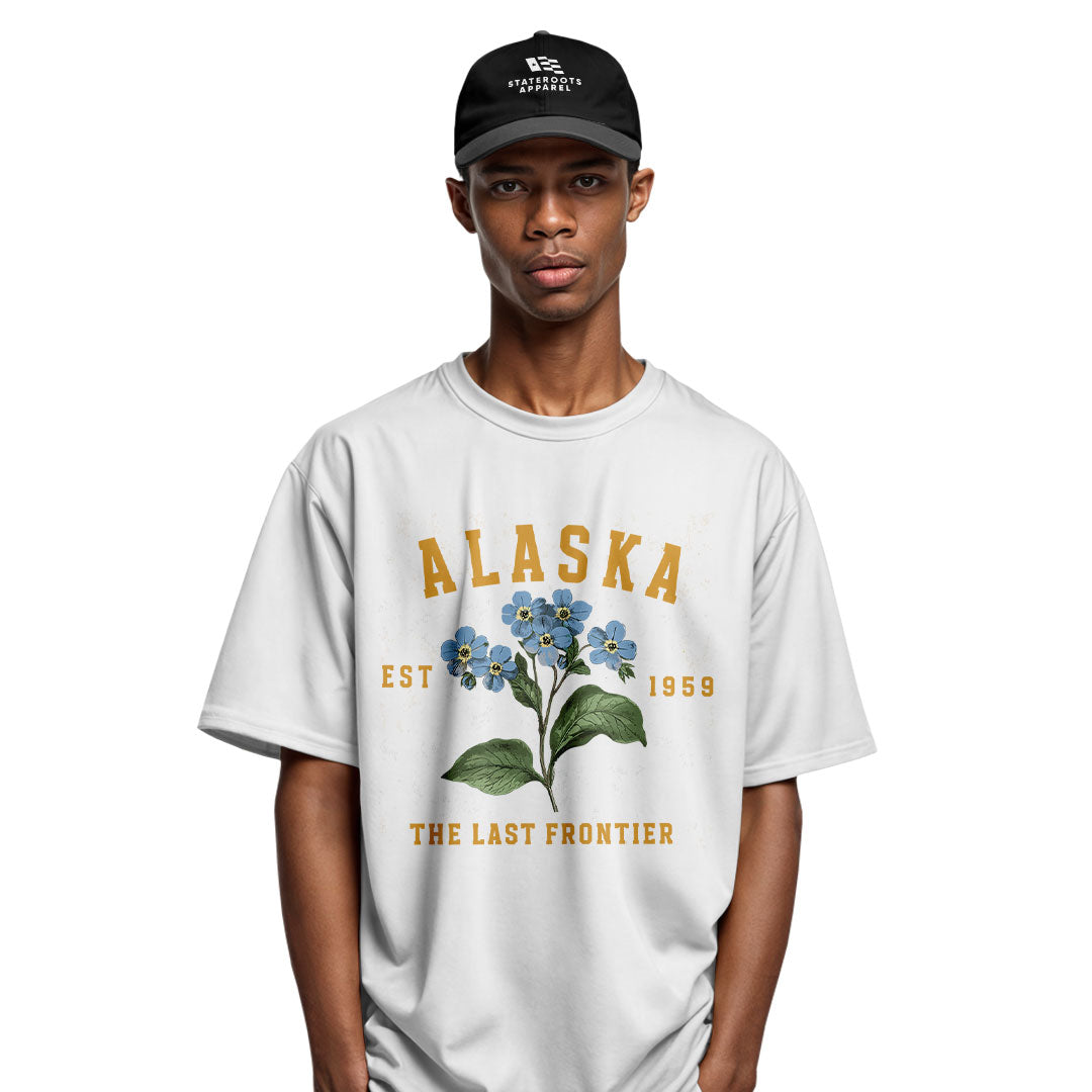 Alaska Forget Me Not Est 1959 Collegiate - White lifestyle 4