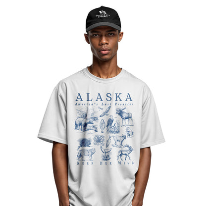 Alaska Keep Her Wild Animals Chart - White lifestyle 4