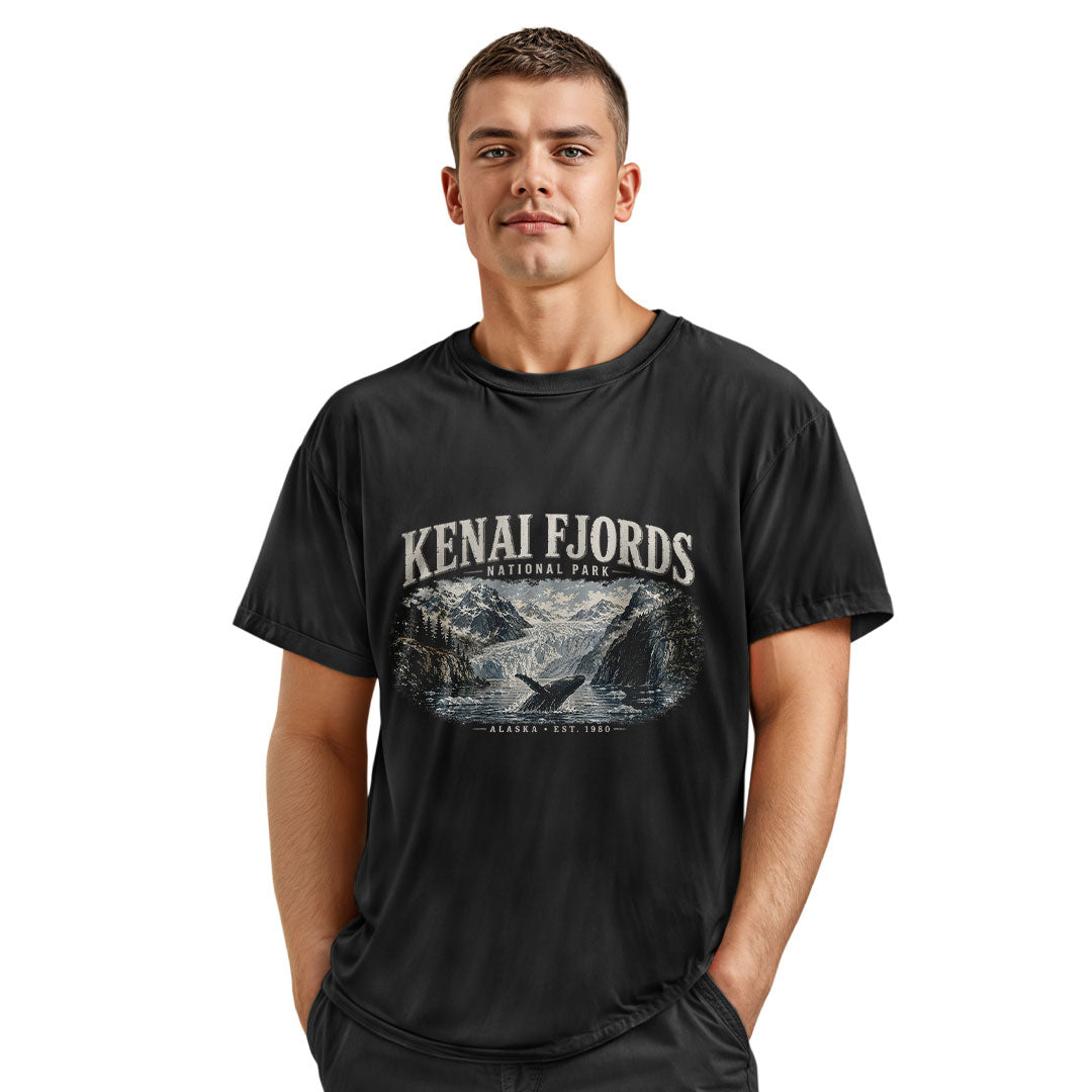 Alaska Kenai Fjords Whale Glacier Park - Black lifestyle 4