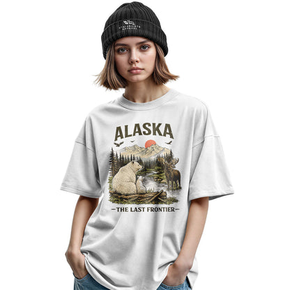Alaska Last Frontier Polar Bear Moose - White lifestyle 2