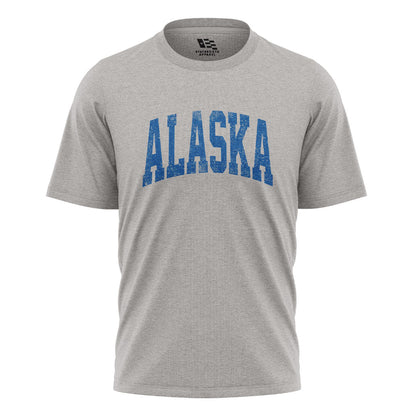 Alaska Varsity Arch Distressed - Sport Grey flatlay