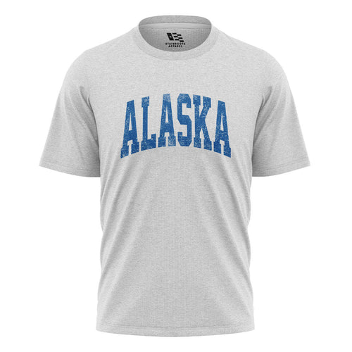 Alaska Varsity Arch Distressed - White flatlay