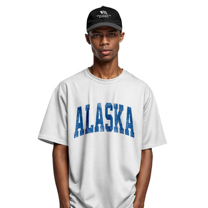 Alaska Varsity Arch Distressed - White lifestyle 4